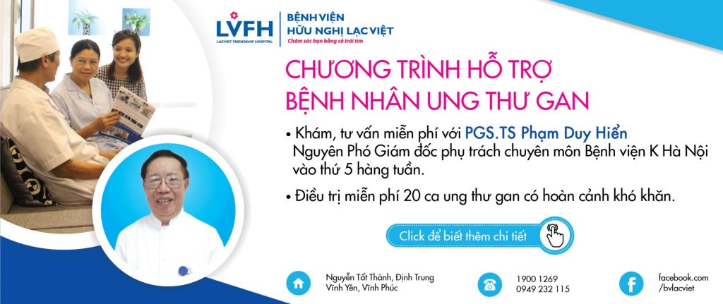 Chương trình hỗ trợ bệnh nhân ung thư gan